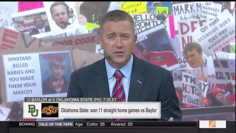 Illustration for article titled Deez Nuts: Your Ohio State College GameDay Sign Roundup